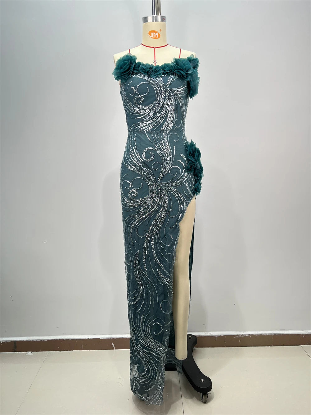 Top Quality Stock Fashion Women Celebrity Night Club Long Sexy Evening Dresses