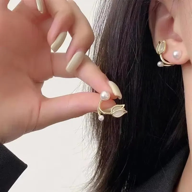 925 Silver Needle Korean Fashion Zircon Geometric Earrings For Women Jewelry 2026 Trending Luxury Crystal Cross Stud Earrings