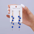 New Fashion Jewelry Red Rose Drop Earrings Women Vintage Rhinestone Flowers Dangle Earring Weddings Engagement Party Jewelry