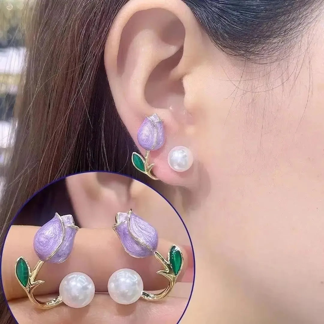 925 Silver Needle Korean Fashion Zircon Geometric Earrings For Women Jewelry 2026 Trending Luxury Crystal Cross Stud Earrings